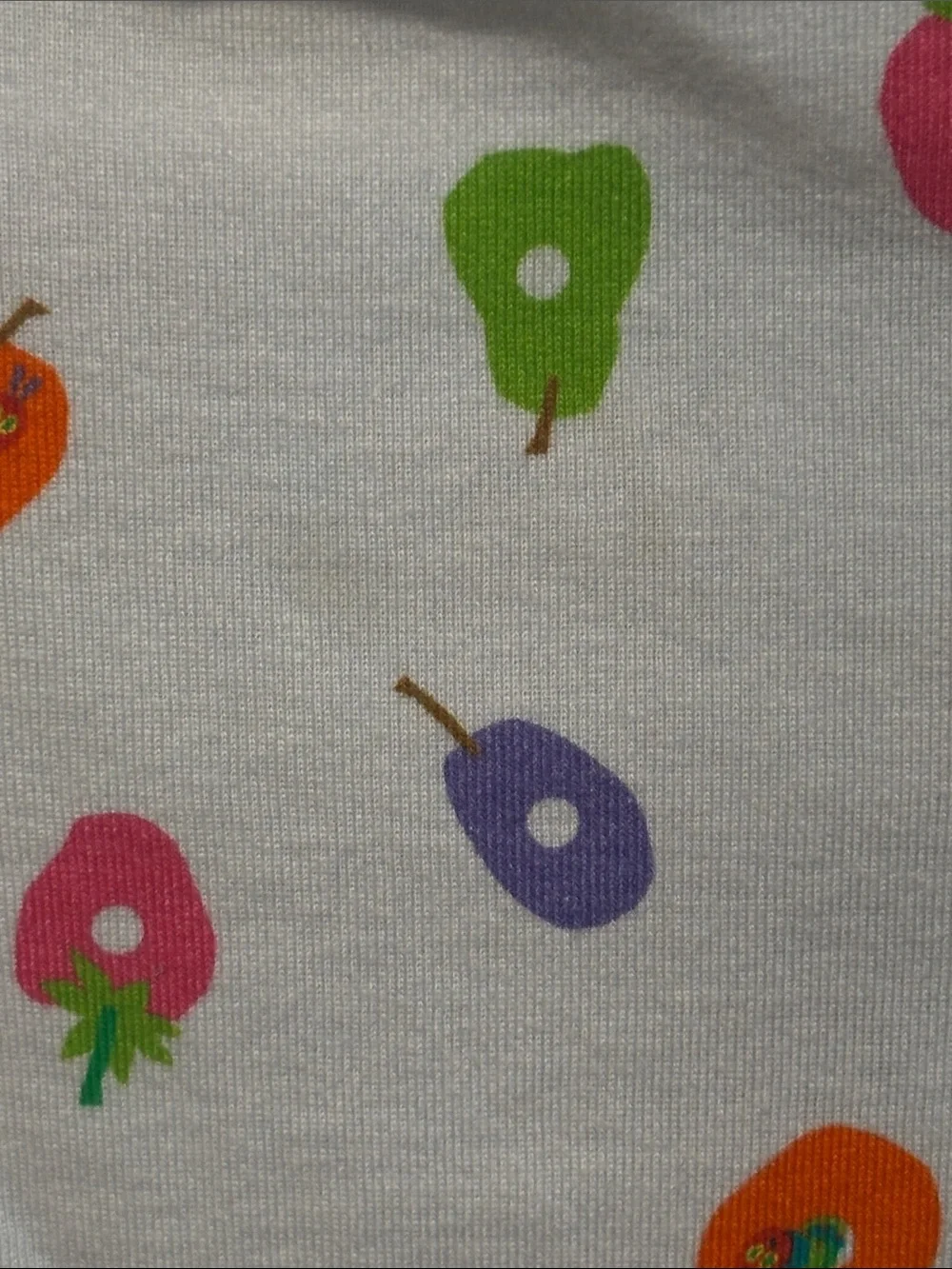 Uniqlo Light Blue Baby Bodysuit with Eric Carle Print